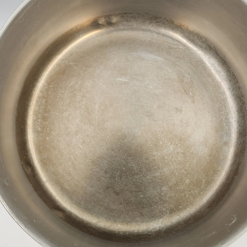 Vintage Revere Ware Sauce Pan 2 Qt Stainless Steel Copper Bottom Clinton IL USA